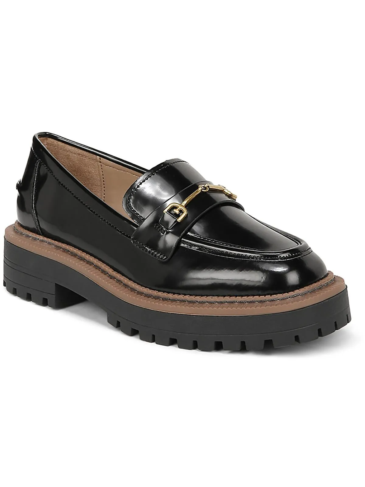 Laurs Kids Girls Cushioned Footbed Embellished Loafers