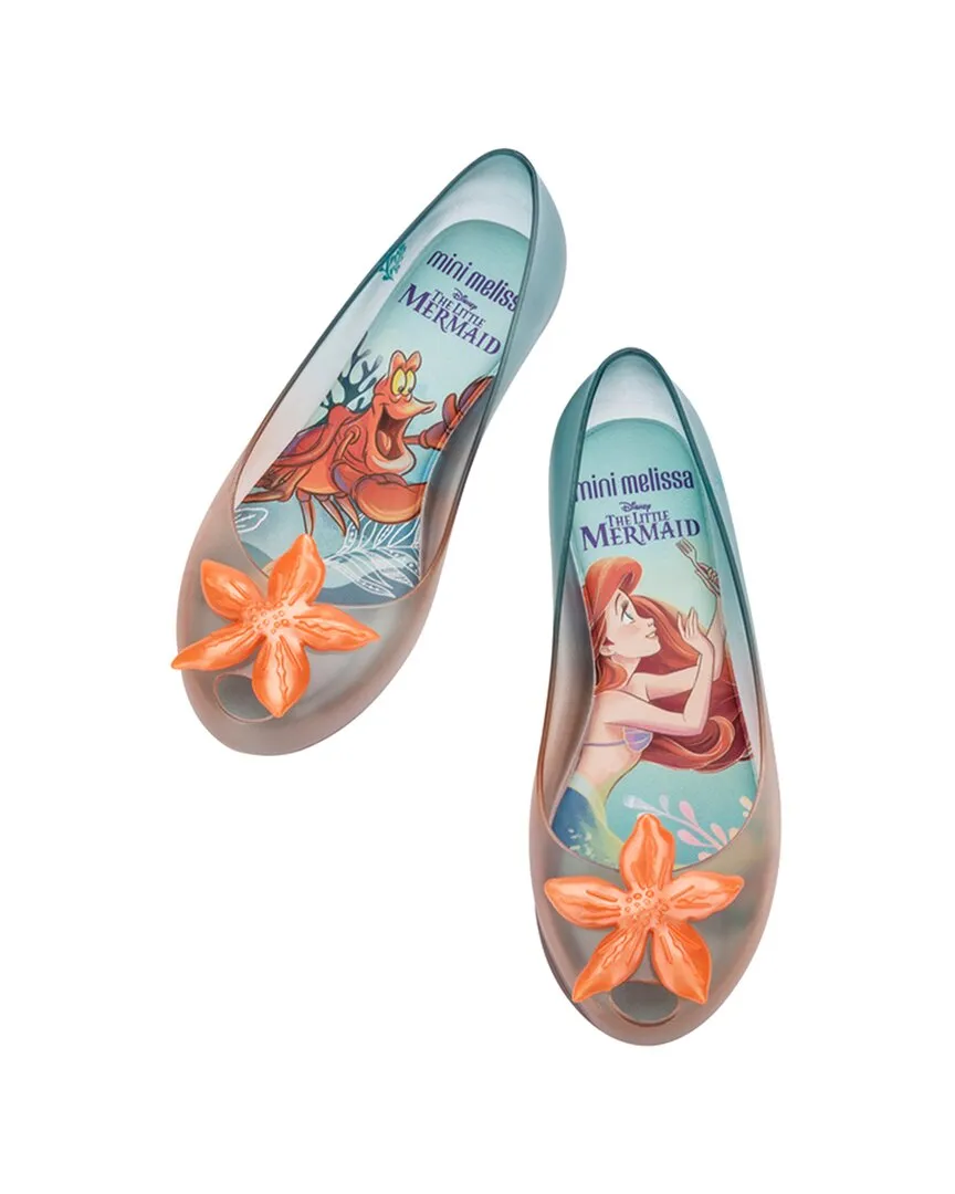 Mini Melissa Ultra   Little Mermaid II Ballerina Flat