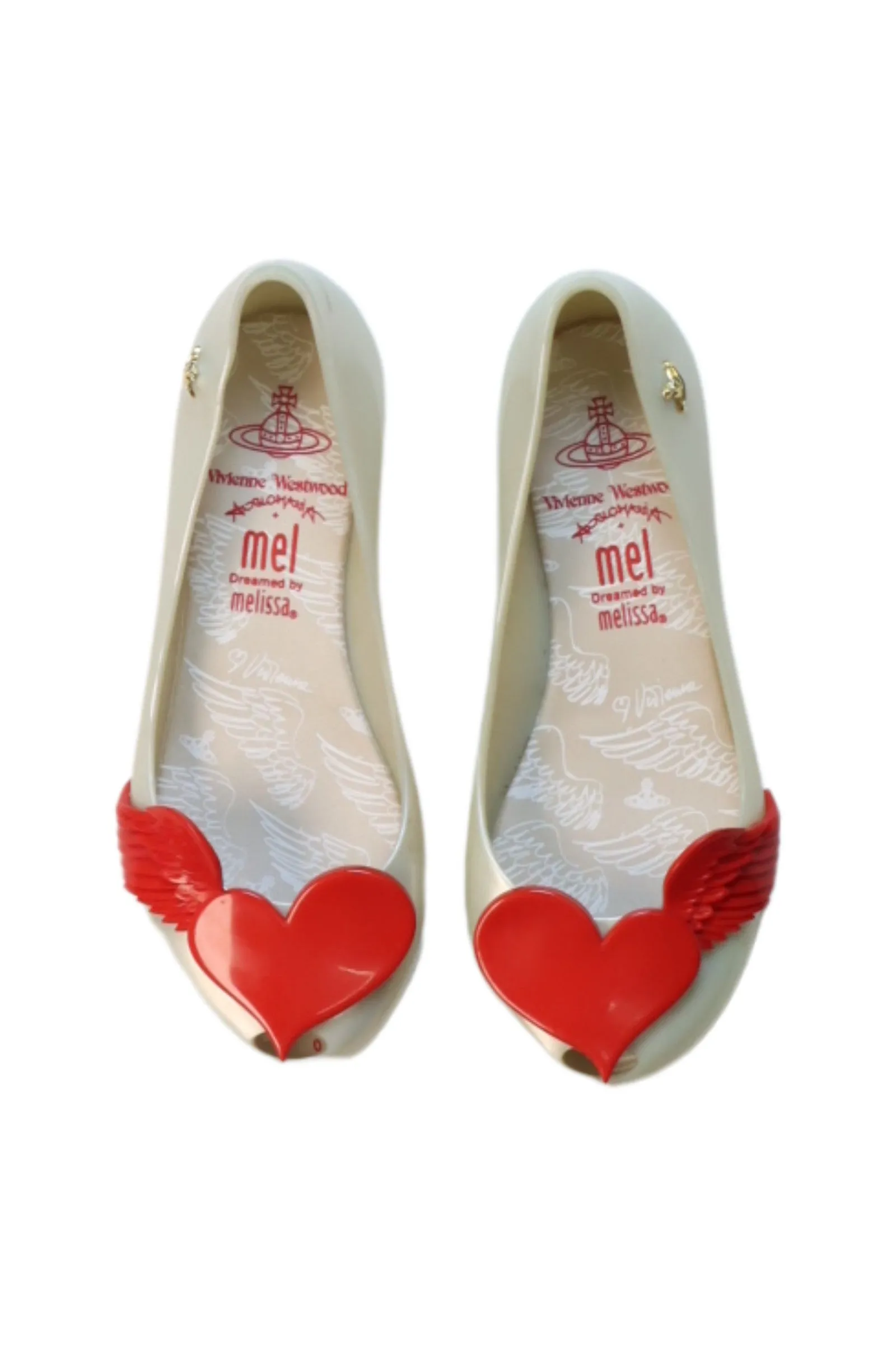 Mini Melissa Vivienne Westwood Flats 7Y (EU32)