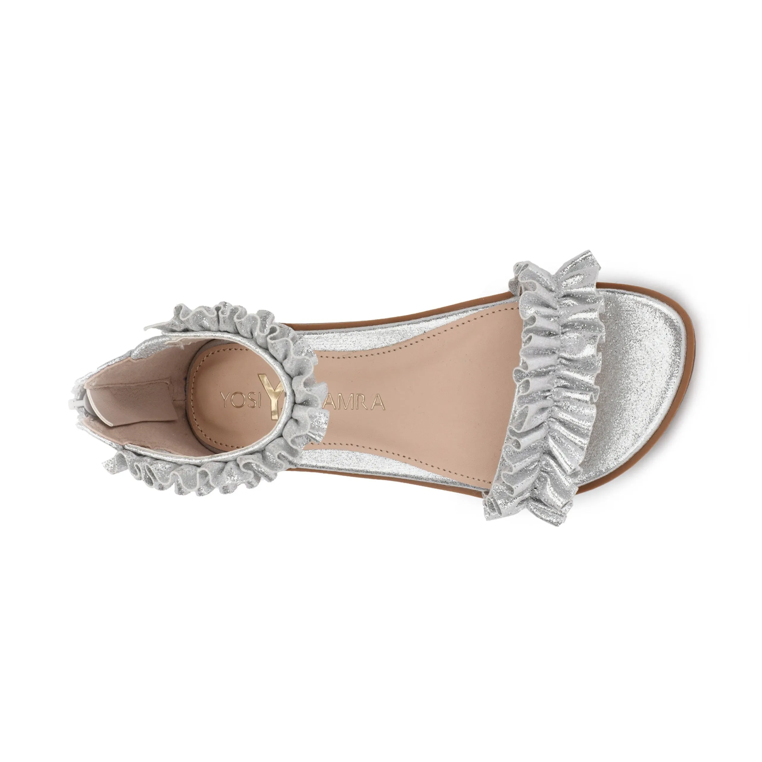 Miss Ava Sandal in Silver - Kids