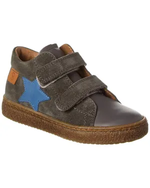 Naturino Albus Star Leather & Suede Bootie