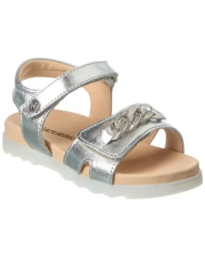 Naturino Galson Metallic Leather Sandal