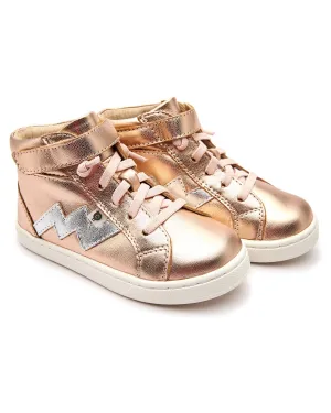 Old Soles Bolted Leather High-Top Sneaker