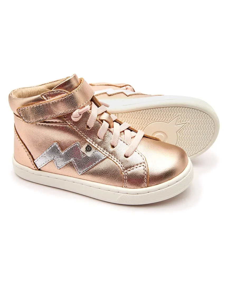 Old Soles Bolted Leather High-Top Sneaker
