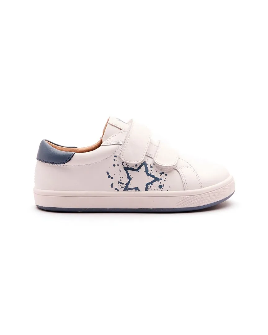 Old Soles Low Splash Leather Sneaker