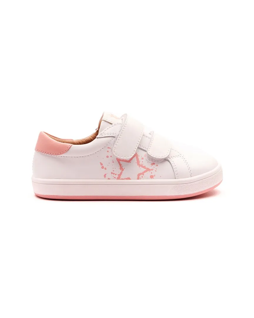 Old Soles Low Splash Leather Sneaker