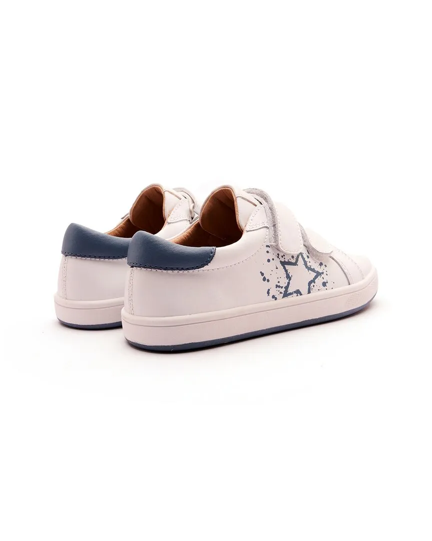 Old Soles Low Splash Leather Sneaker