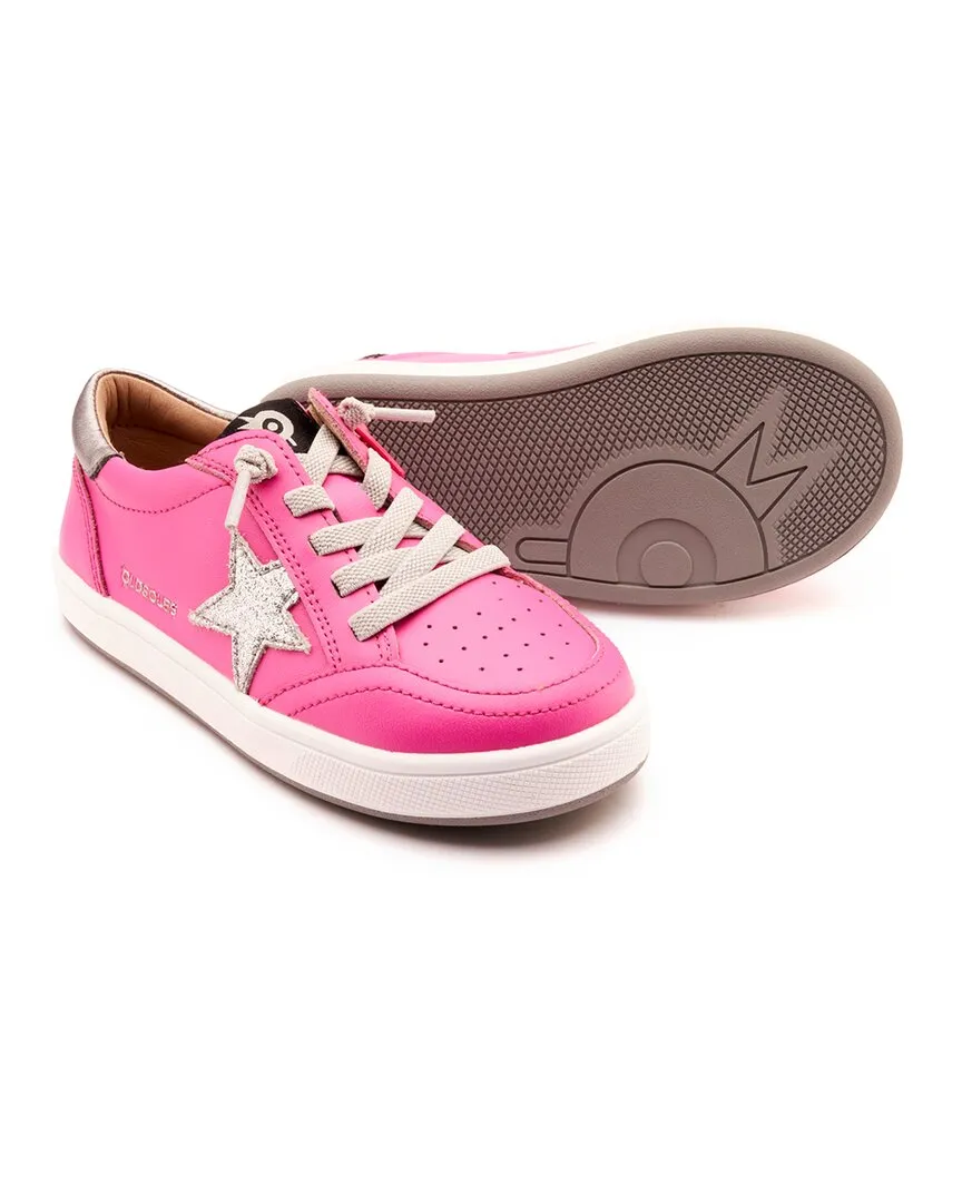 Old Soles Platinum Runner Leather Sneaker