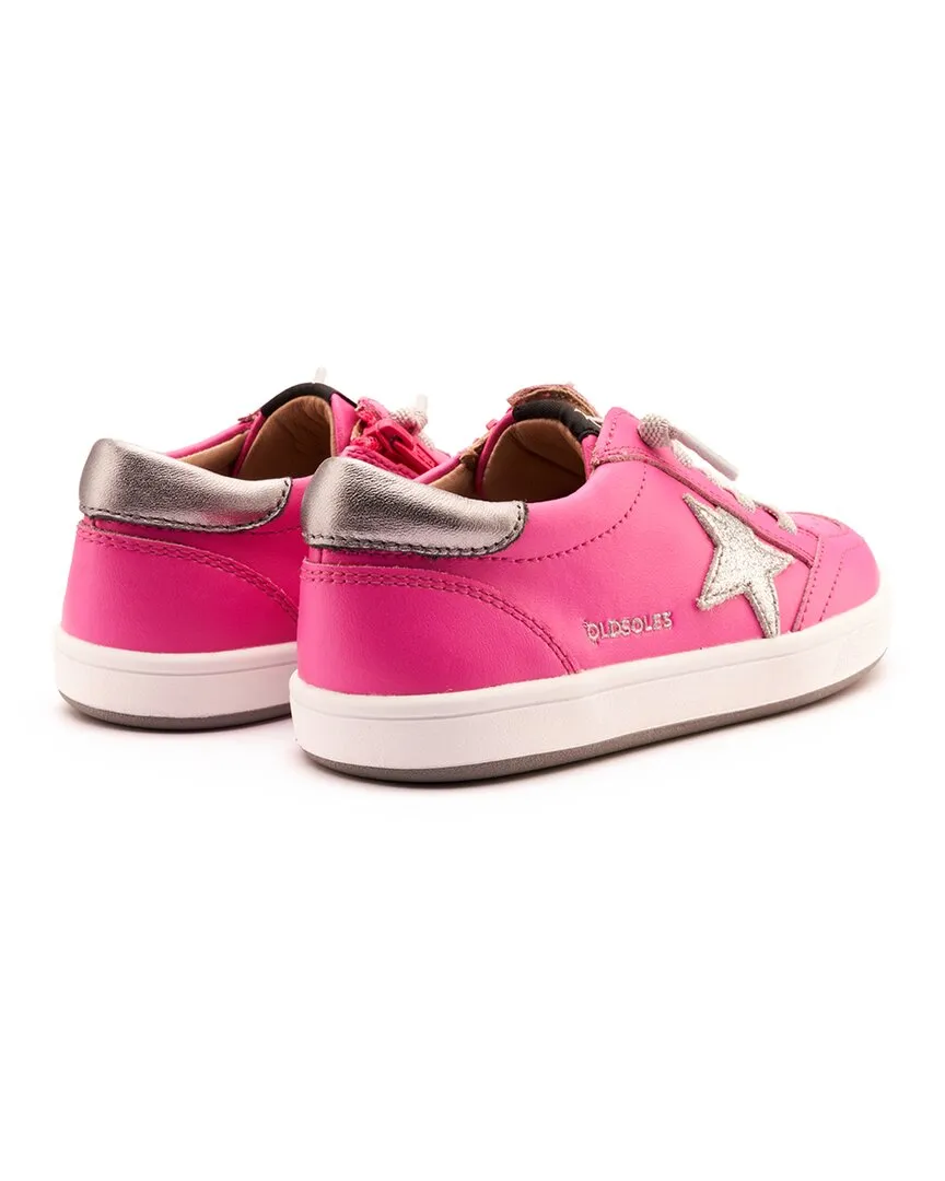 Old Soles Platinum Runner Leather Sneaker