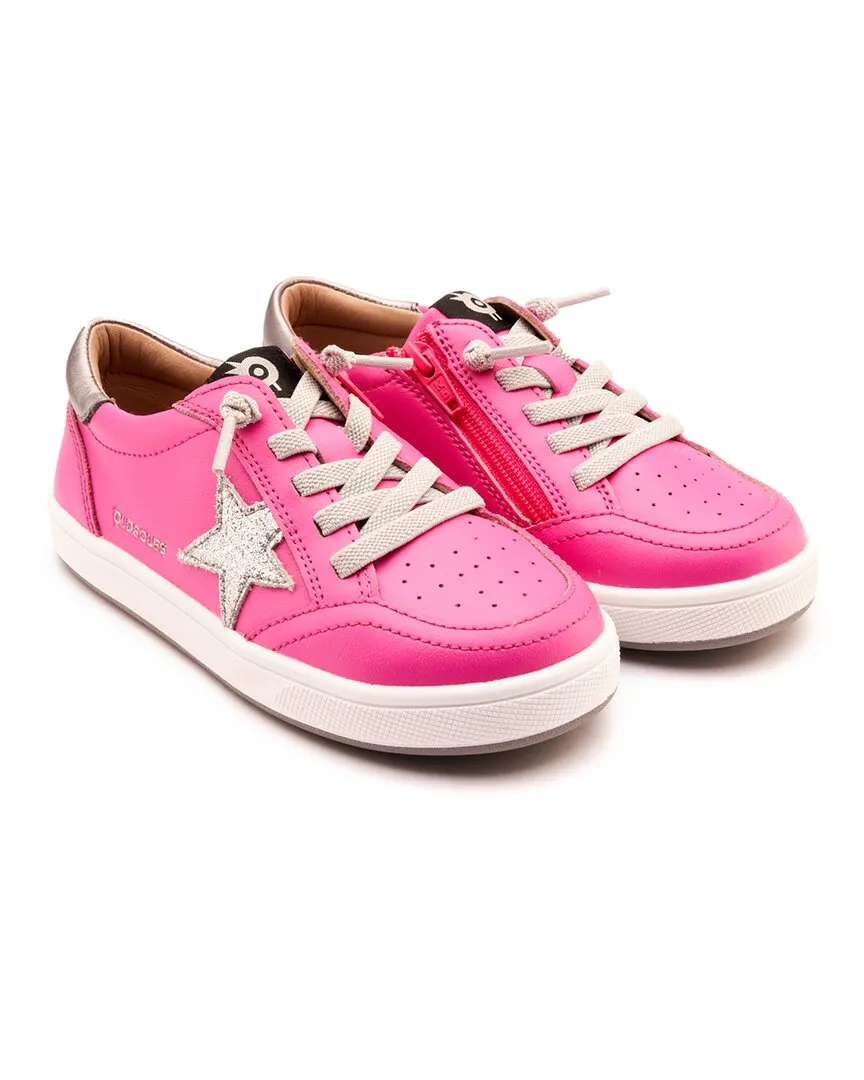 Old Soles Platinum Runner Leather Sneaker