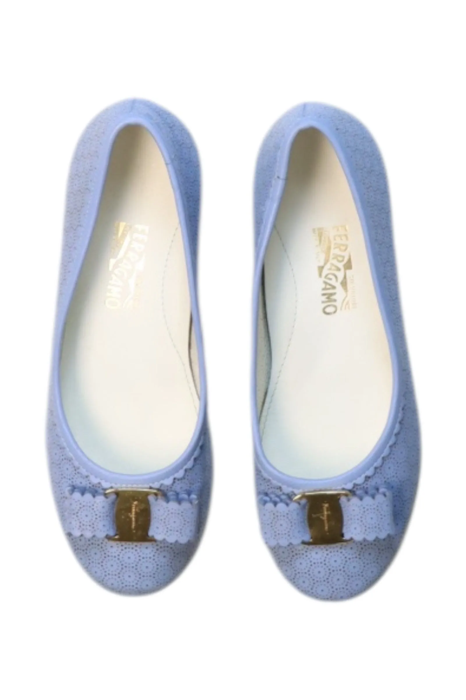 Salvatore Ferragamo Perforated Flats EU31