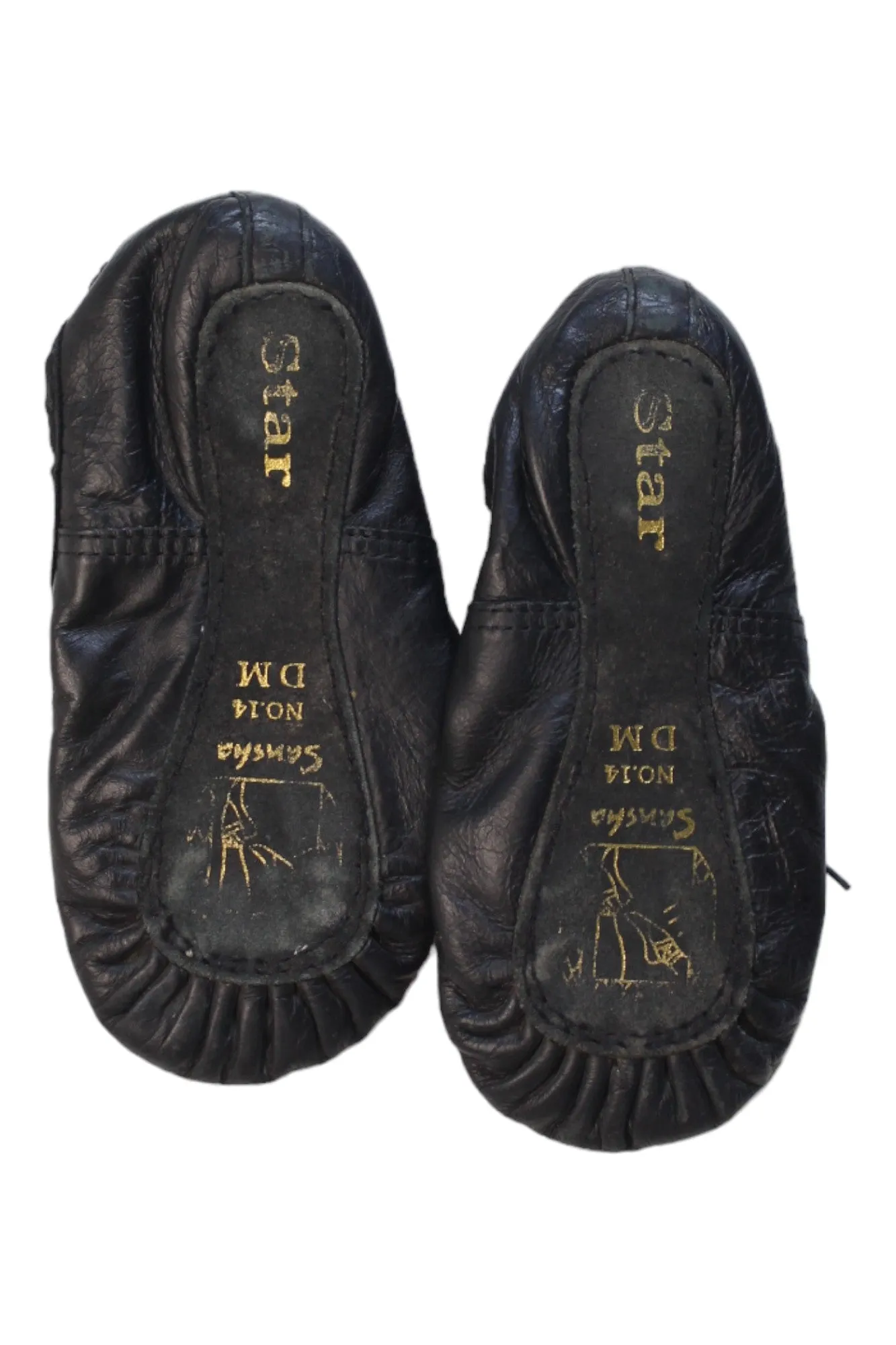 Sansha Star Leather Full Sole O/S (17-19CM)