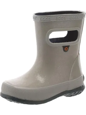 Skipper Glitter Girls Glitter Waterproof Rain Boots