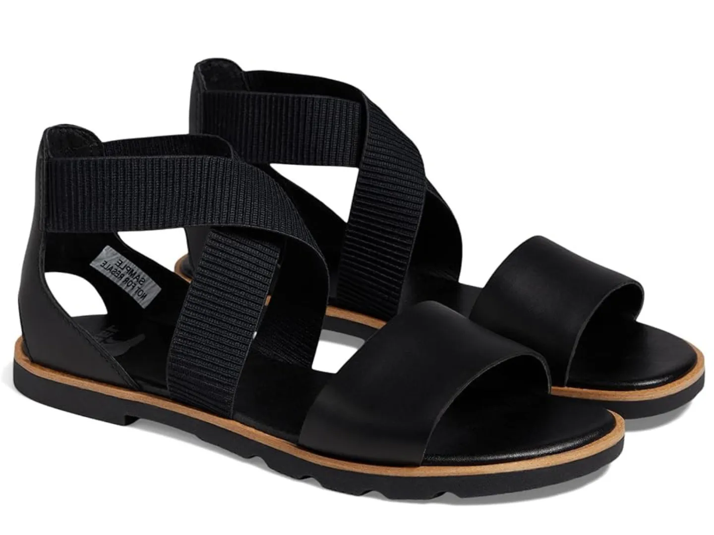 Sorel: Ella III Sandal in Black