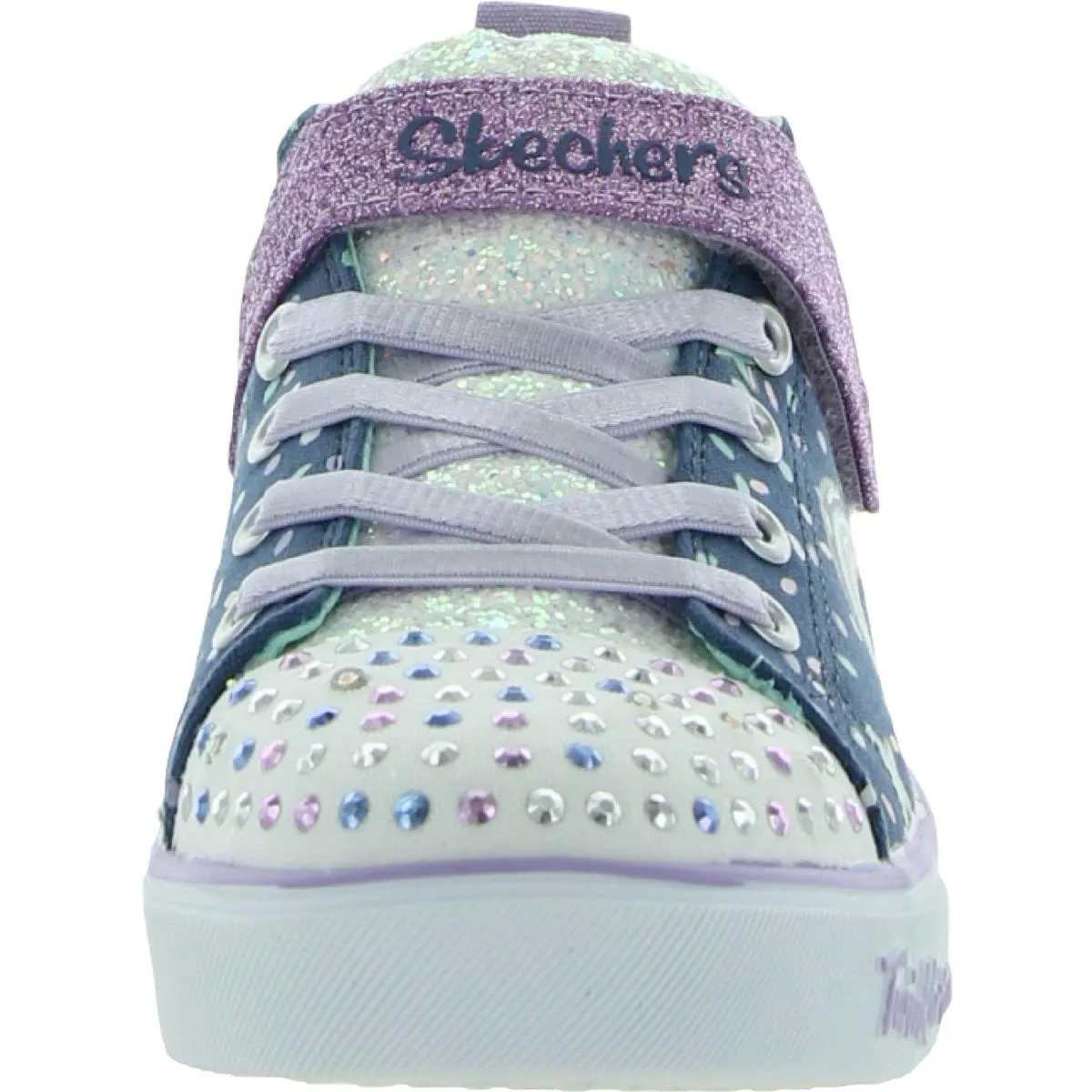 Sparkle Lite-Unicorn Craze Girls Light Up Man Made Light-Up Shoes