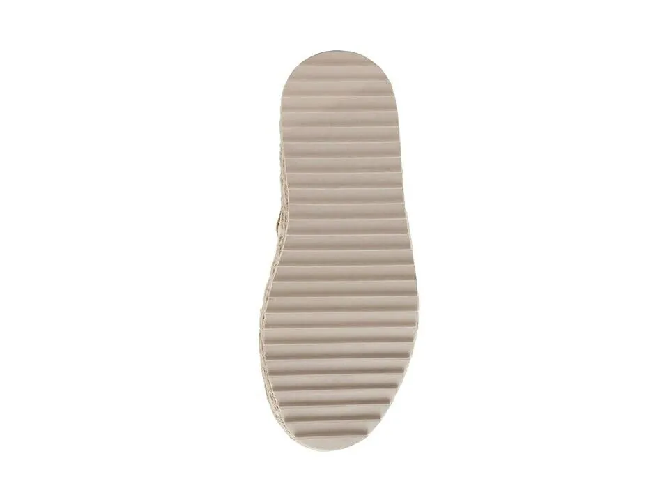 Steve Madden Elise Sandal Girls US 4 Gold Round Toe Platform Espadrille KHD049