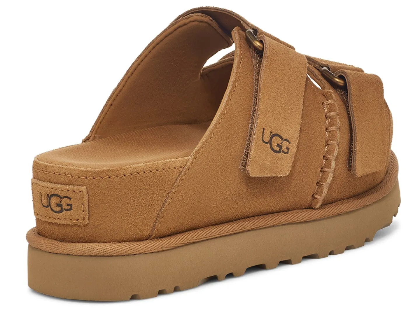 UGG: Goldenstar Hi Slide in Chestnut