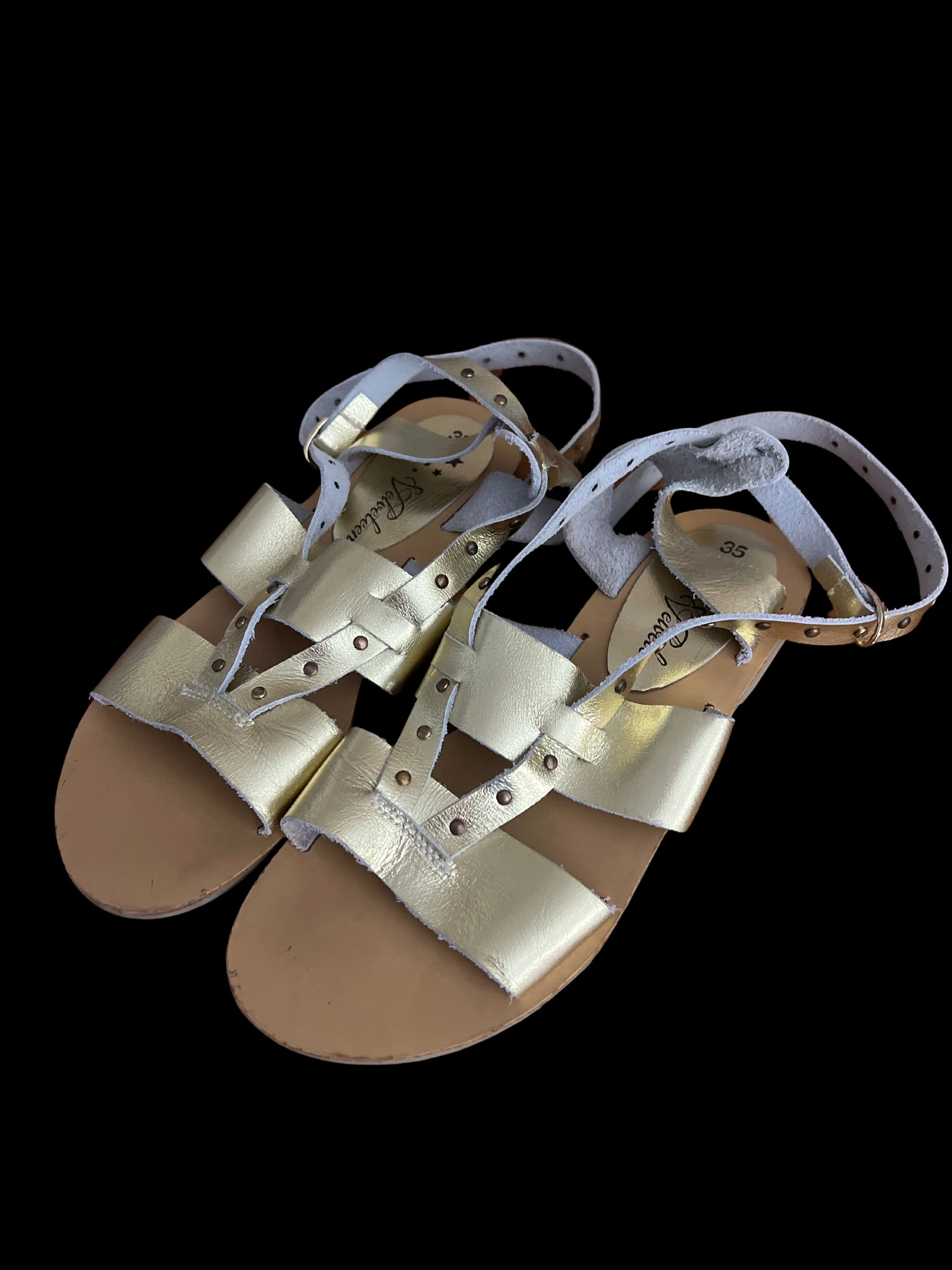 Velveteen Sandal 10Y - 11Y (EU35)