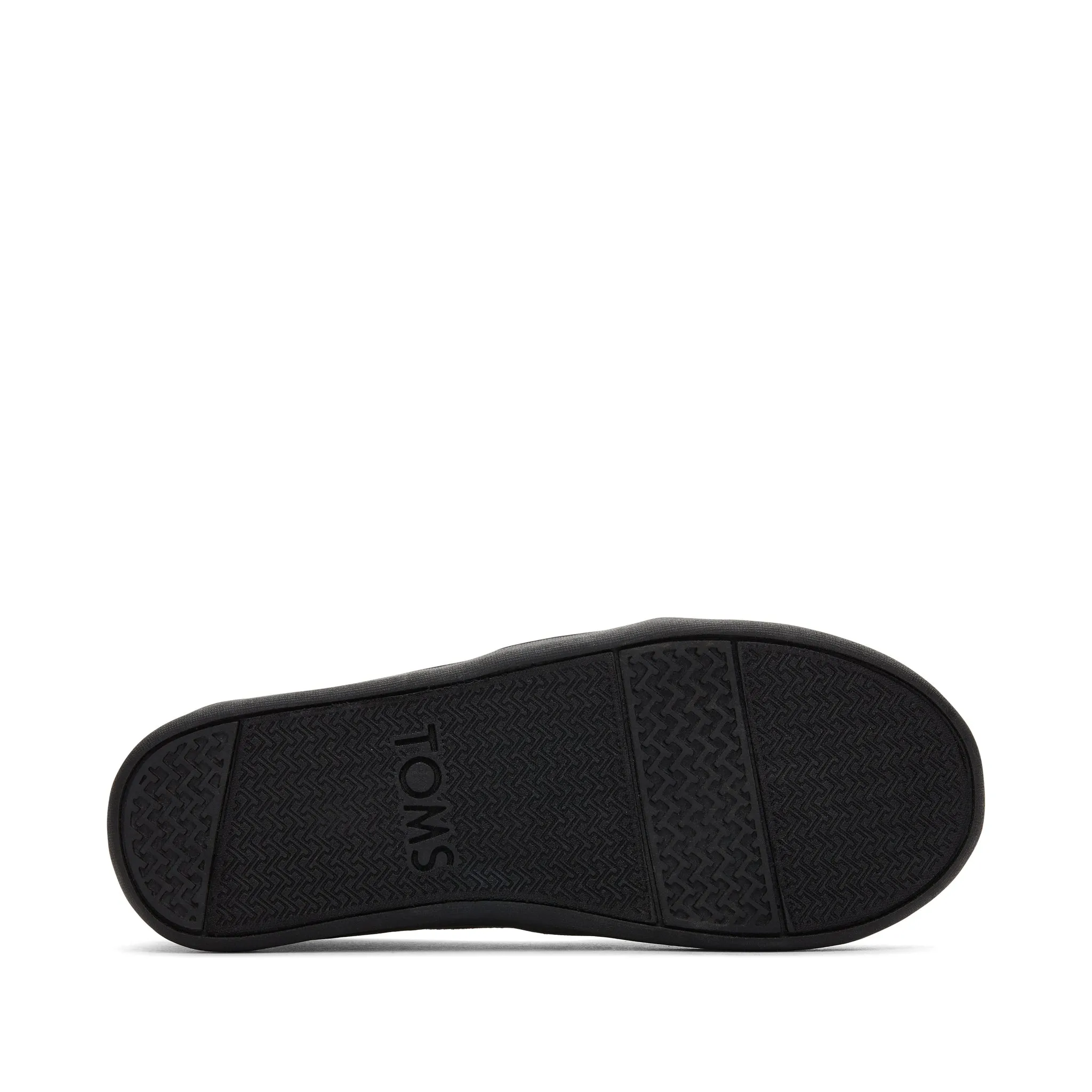 Youth Alpargata Black Canvas Kids Shoe